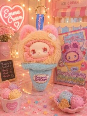 Lovely Emma Scoop Ice Cream Pendant Series